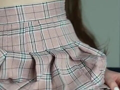 18 jahre, Arsch, Schönheit, Braunhaarige, Kitzler, Solo, Jungendliche (18+), Titten