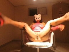 Amatéri, Veľký klitoris, Žena, Masturbácia, Sólo