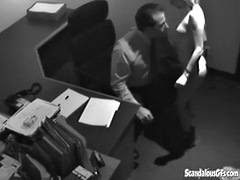 Cock sucking office teen deep throat cock