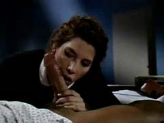 80s Nurse DP: Blowjob, Babe  Anal Porn