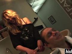 Anale, Bionda, Pompino, Sborrata, Cieca, Doppia penetrazione, Hardcore