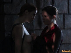 Cul, Gros cul, Gros seins, Blonde, Lesbienne, Chatte, Rousse roux, Adolescente