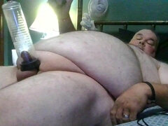 Amerikanisch, Pummelig, Spermaladung, Fett, Selbstgemacht, Reif, Solo