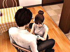 Three ster cafe: Blowjob, Eporner  Public Porn