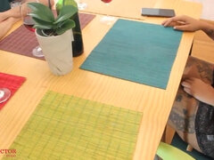 amateur classroom threesome with tattooed bbw skunk - fat ass