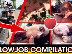 Amatör, Blondin, Avsugning, Sammanställning, Sperma shot, Hd, Naturliga tuttar, Tuttar