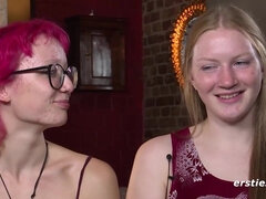 Loiroa, Alemãoã, Namorada, Feito em casa, Lésbica, Masturbação, Adolescente, Brinquedos