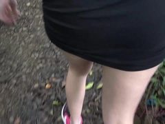 Bikini, Blondin, Fitta, Rakad, Mager, Kjol, Röker, Tuttar