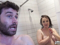 Stor rumpe, Store pupper, Brunette, Bakfra