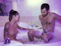 NIGNIKA's Best Porn Video: A Romantic Jacuzzi Orgy with a Russian Schoolgirl