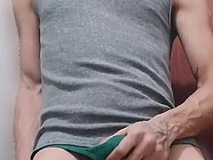 A Single Man Records Himself Urinating and Uses a Urethral Dilator to Cause a Perfect Orgasm