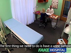 Anna Rose & Jenny Smart's skinny bodies get examined by fakehospital doctor