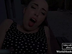 Belle Delphine gives blowjob before cumshot porn video