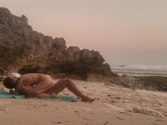 He Fucks Her Hard On The Beach Real Outdoor Sex