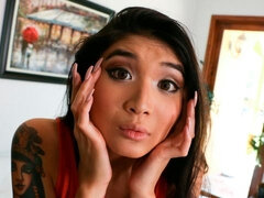 Mamada, Morena, Estilo perrito, Pajear, Pov, Tatuaje, Adolescente