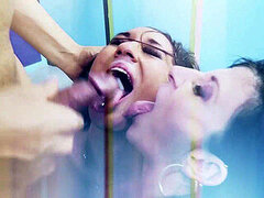 Brunett, Ansiktsbehandling, Trekant