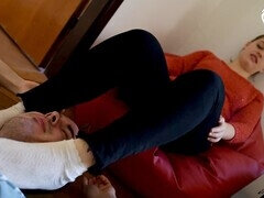 Sock smell, foot worship, stinky feet