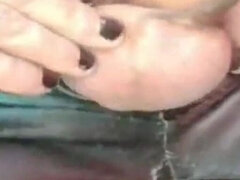 Amatør, Europeisk, Føtter, Fetisj, Nylon, Portugesisk, Alene