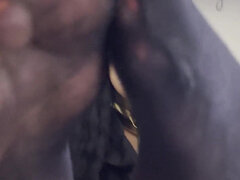 Flight Attendant Worships Her Stinky Pantyhose Feet