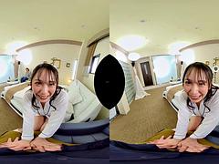 COSPLAY VIRTUAL REALITY SEX VIDEO: Blowjob, Doggy  Asian VR Porn