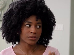 Threesome with two super-sexy black girls who need dick