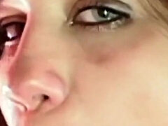 Tea & Honey - Gorgeous Babe Gets Her Throat Fucked and Her Face Frosted