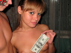 素人, お尻, フェラチオ, 茶髪の, 浮気する, バック, ティーン, オッパイの