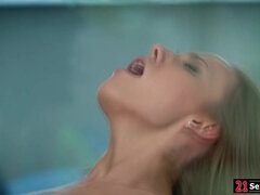 Babe, Blondine, Pik sutte, Hårdt, Hd, Barberet, Strip, Pirring