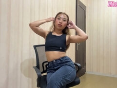 Sensual Japanese Mistress Explores Smoking and Foot Fetishes, Dominating and Humiliating Her Subs