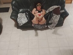 Bdsm, Černé, Puma, Latex, Maska, Milf žcbp, Punčochy, Hračky