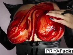 Priya Rai Halloween Solo Tease