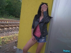 Pound Your Vagina With This Dildo 1 - Public Agent