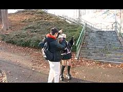 Ázsiai, Gesztenyebarna, Felszarvazott, Hd, Japán, Nézőpont, Visítozás, Tetkó