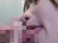 18, 아시안, 큰 엉덩이, 오랄섹스, 커플, 조그마한, 타는, 청소년