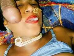 フェラチオ, カップル, 口内発射, 自家製, インド人