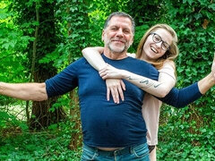 Culo, Grande cazzo, Pompino, Da dietro, Tette naturali, All'aperto, Ragazza, Tette