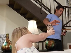 Tussi, Blondine, Blasen, Hundestellung, Hd, Küssen, Masturbation, Natürlichen titten