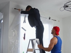 Stor pik, Pik sutte, Sædskud, Pik, Dildo, Hundestilling, Fetish, Legetøj