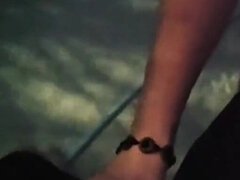 Amaterji, Velike joške, Par, Dekle drka tiča, Domaci pornič, Milf, Zunaj, Bazen