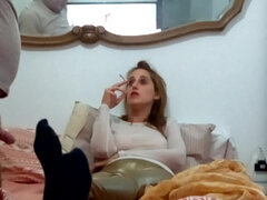 Babe, Store bryster, Blondine, Håndjob, Hjemmelavet, Naturlige bryster, Teenager, Bryster