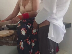 First Time Anal with Cute Indian Girl Sagita Sharm - Raw Kitchen Fuck in HD