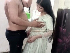 18 éves, Pár, Mocskos duma, Indiai, Filigrán alkatú, Nuni, Harisnya, Tini