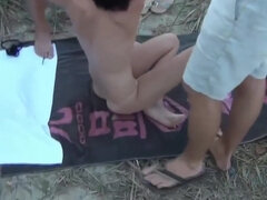 Anal, Cul, Sucer une bite, Gorge profonde, Double pénétration, Hd, Mamelons, De plein air