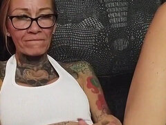 Store pupper, Europeisk, Milf, Petite, Piercingen, Tynn, Alene, Tattovering