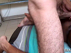 bi-racial internal cumshot