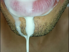 Cum in My Mouth, Play with Your Cum, and Swallow It, Sexy, Femboy, Trans, Gay Naughty, Tongue, Sloopy, Six Pack, Fitness Teen