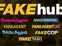 Faux taxi Amber Deen gets a wild taxi fuck and a sloppy facial cumshot