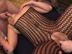 Amatör, Blondin, Sperma shot, Ansiktsbehandling, Gangbang, Tysk, Orgie, Suger