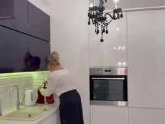 Store bryster, Blondine, Par, Hd, Hjemmelavet, Ældre kvinde, Naturlige bryster, Stedmor