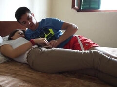 Amatør, Stor rumpe, Kukk suging, Brunette, Sperm skott, Runke, Rødtopp